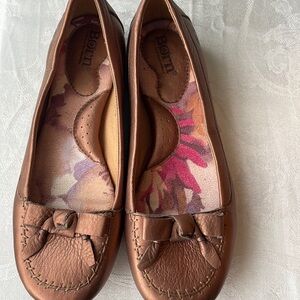 Born metallic copper bow flats
